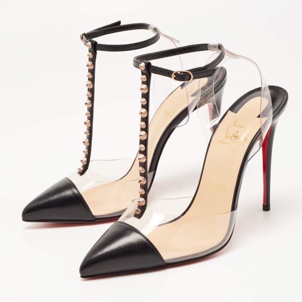 Christian Louboutin Nosy Spikes 100mm Heels